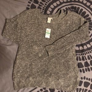American Rag One Shoulder Sweater- Brand New